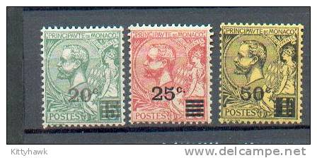 MONA 165 - YT 51 à 53 * - Charnières Complètes - Unused Stamps