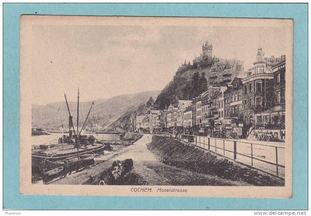 COCHEM .  -  Moselstrasse  -  BELLE CARTE  - - Cochem