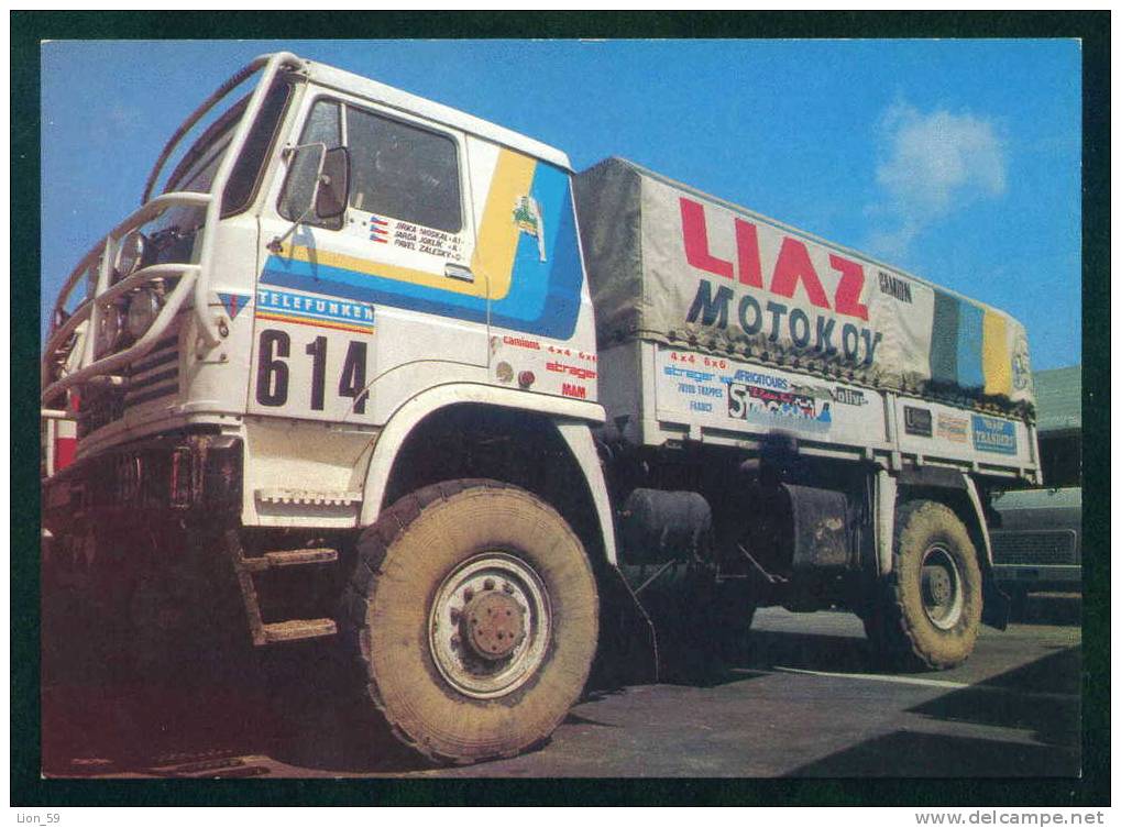 LIAZY PRO DAKAR -  TRUCK CAMION Racing Autorennen Corse Courses 38055 - Camions & Poids Lourds