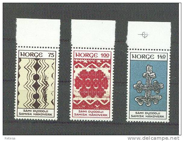 NOORWEGEN  NOORSE  KUNST  1973 ** - Unused Stamps