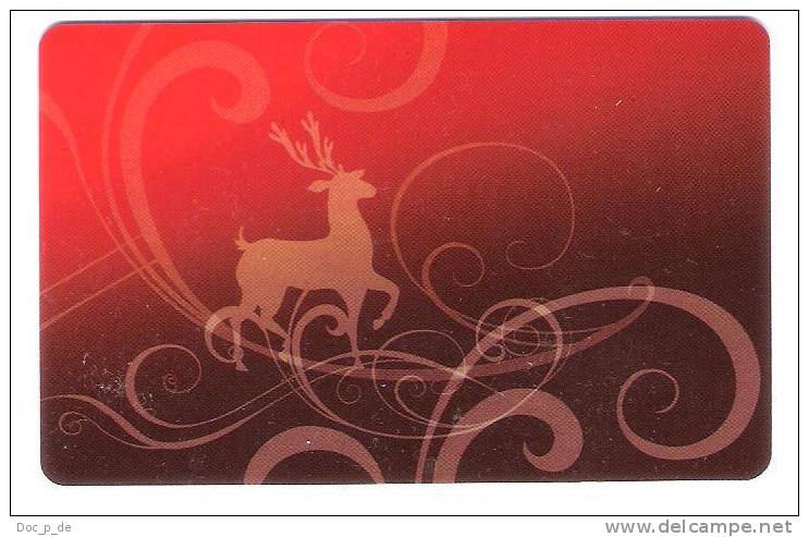 Germany - Carte Cadeau - Gift Card - Karstadt Store - Christmas Card 2010 - Xmas - Weihnachten - Allemagne - Gift Cards