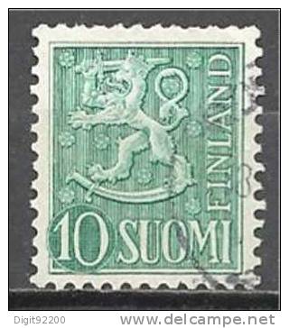 1 W Valeur Oblitérée, Used - SUOMI - FINLAND * 1954/1958 - N° 1600-26 - Oblitérés