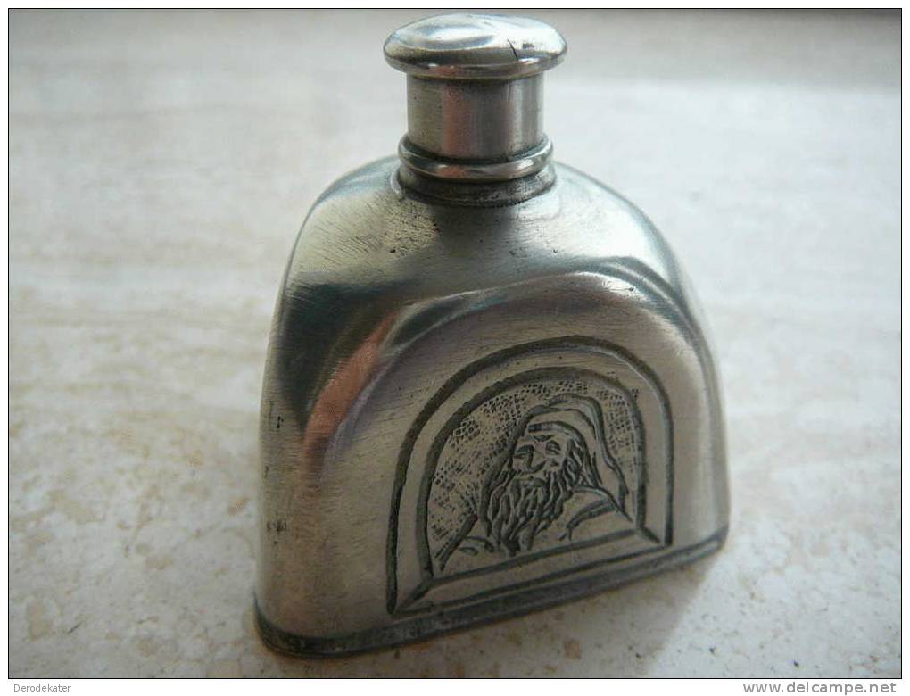 Flacon Du Parfum. Vide.95% Etain. Boite Du Parfum. Perfume Bottle. 95% Tin. Parfumflasche 95% Zinn. Parfumflesje.Gelria. - Miniature Bottles (empty)