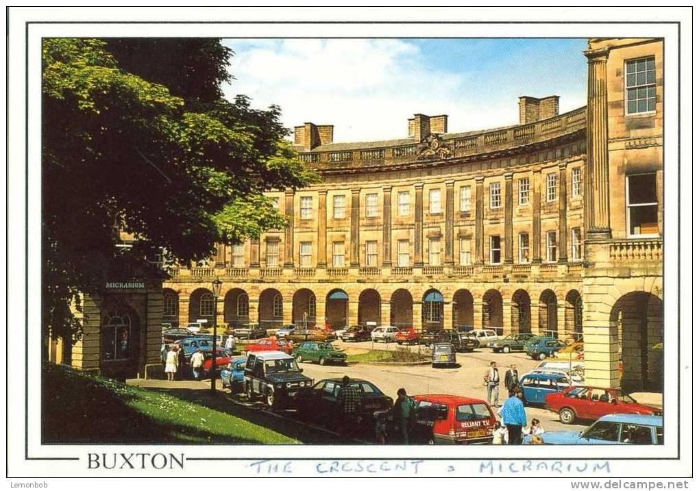 Britain United Kingdom - Buxton Crescent Old Micrarium  - Unused Postcard [P2029] - Derbyshire