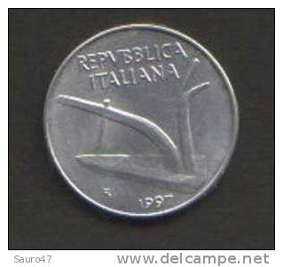 MN007 Italia 1997 - L. 10 Spighe - QFDC - 10 Lire