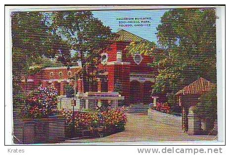 Postcard - Aquarium Buildin, Toledo, Ohio   (1223) - Toledo