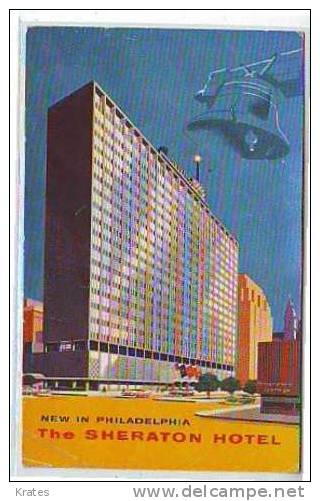 Postcard - The Sheraton Hotel, Philadelphia  (1266) - Philadelphia