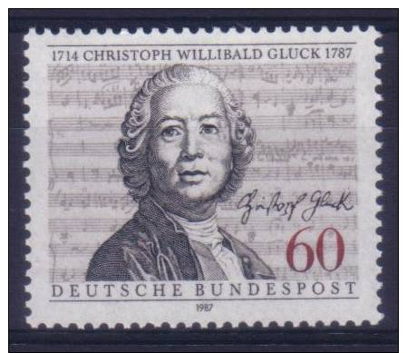 Allemagne Fédérale N° 1175 Neuf ** - Musique - Christoph Willibald Gluck (1714-1787) - Nuevos