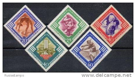 RUSSIA (USSR) -(N5724)-YEAR 1957-Michel 1962 To 1966 - - Third International Youth Games  -- MNH ** - Ongebruikt