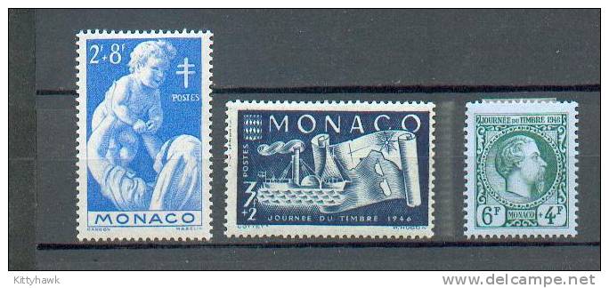 Mona 317 - YT 293 - 296- 301 * - Charnières Complètes - Unused Stamps