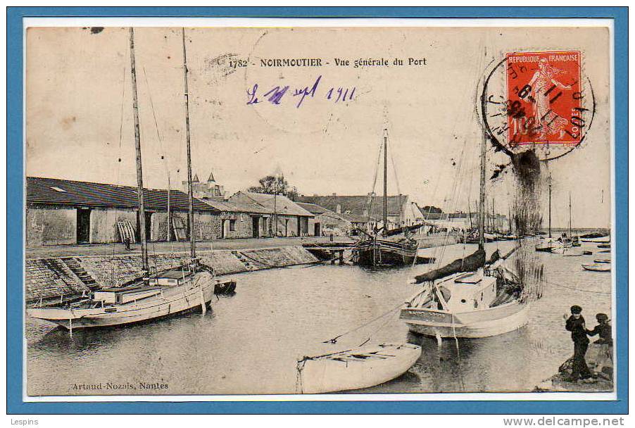 85 - NOIRMOUTIER --  Vue Générale Du Port - Noirmoutier