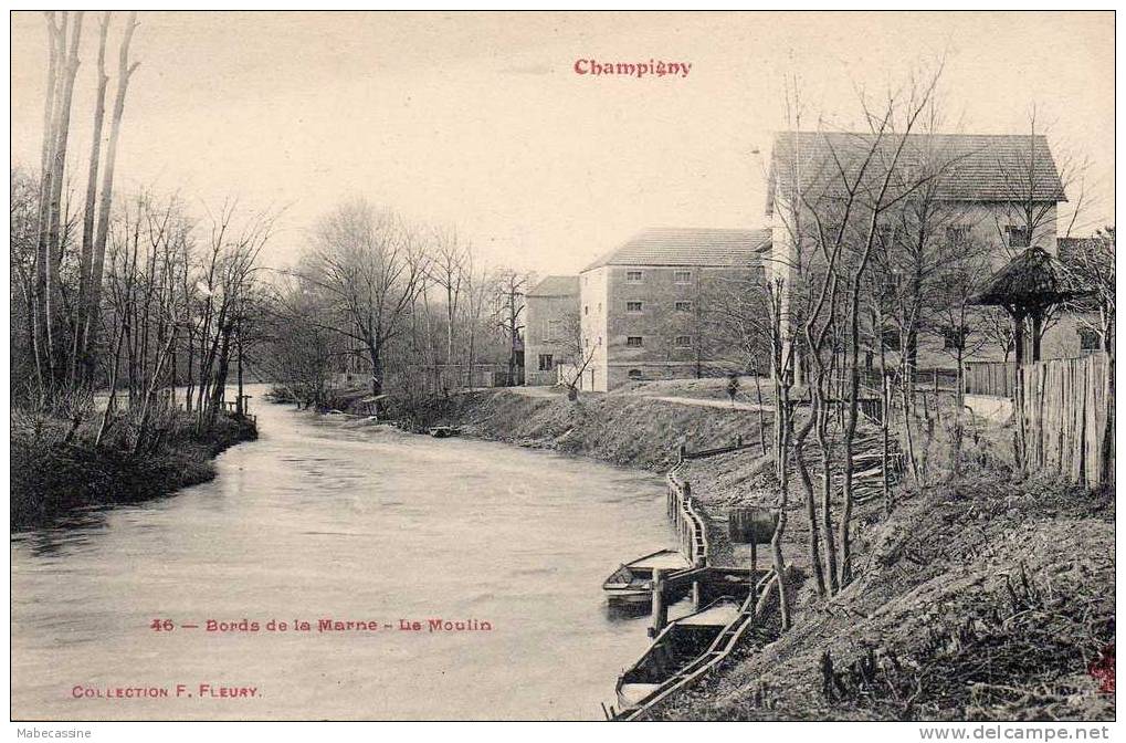 94 Champigny Le Moulin - Moulins à Eau