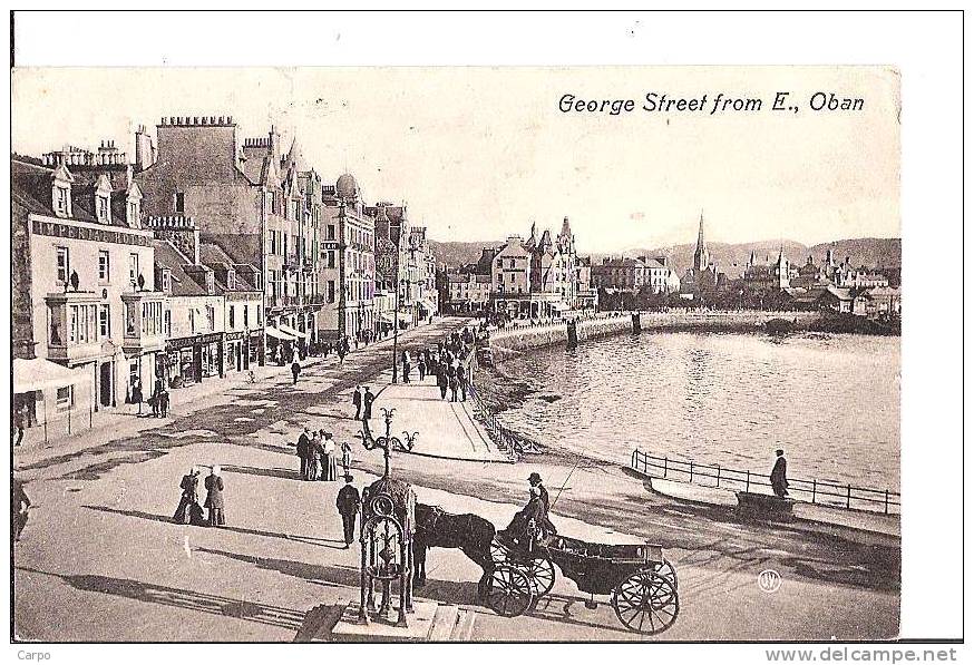 George Street From E., Oban. - Argyllshire