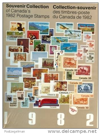 1982 The Canada Collection Of Stamps In Original Presentationpack - Verzamelingen (in Albums)