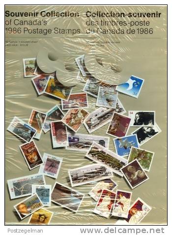 1986 The Canada Collection Of Stamps In Original Presentationpack - Collezioni (in Album)