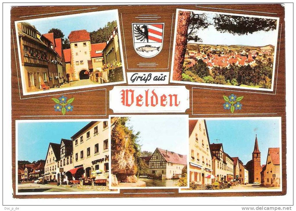 Deutschland - Velden ( Vils ) - Wappen - Pegnitz