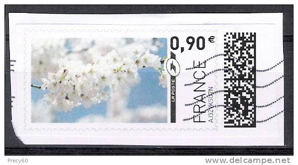 Mon Timbramoi, Vignette, Obl, 0,90€ Branche D'arbre En Fleur - Autres & Non Classés