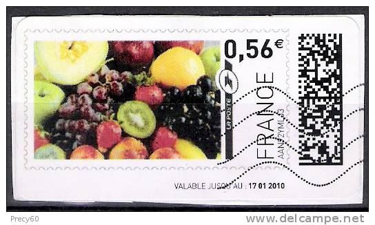 Mon Timbramoi, Vignette, Obl, 0,56€ Salade De Fruits - Autres & Non Classés