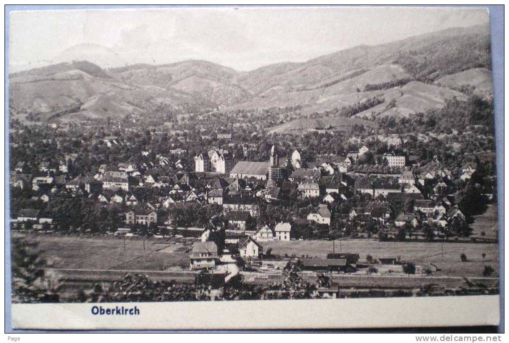 Oberkirch,Teilansicht,Blick Auf Oberkirch,1921, - Oberkirch