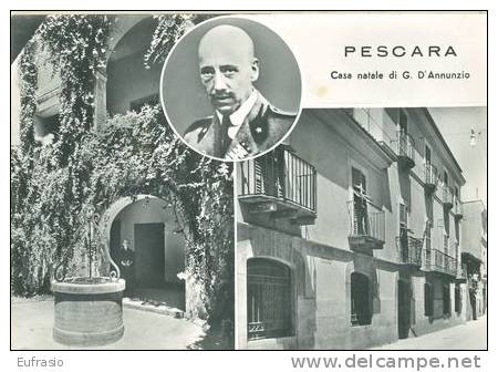 PESCARA - Casa Natale Di D´Annunzio VG65 - Pescara