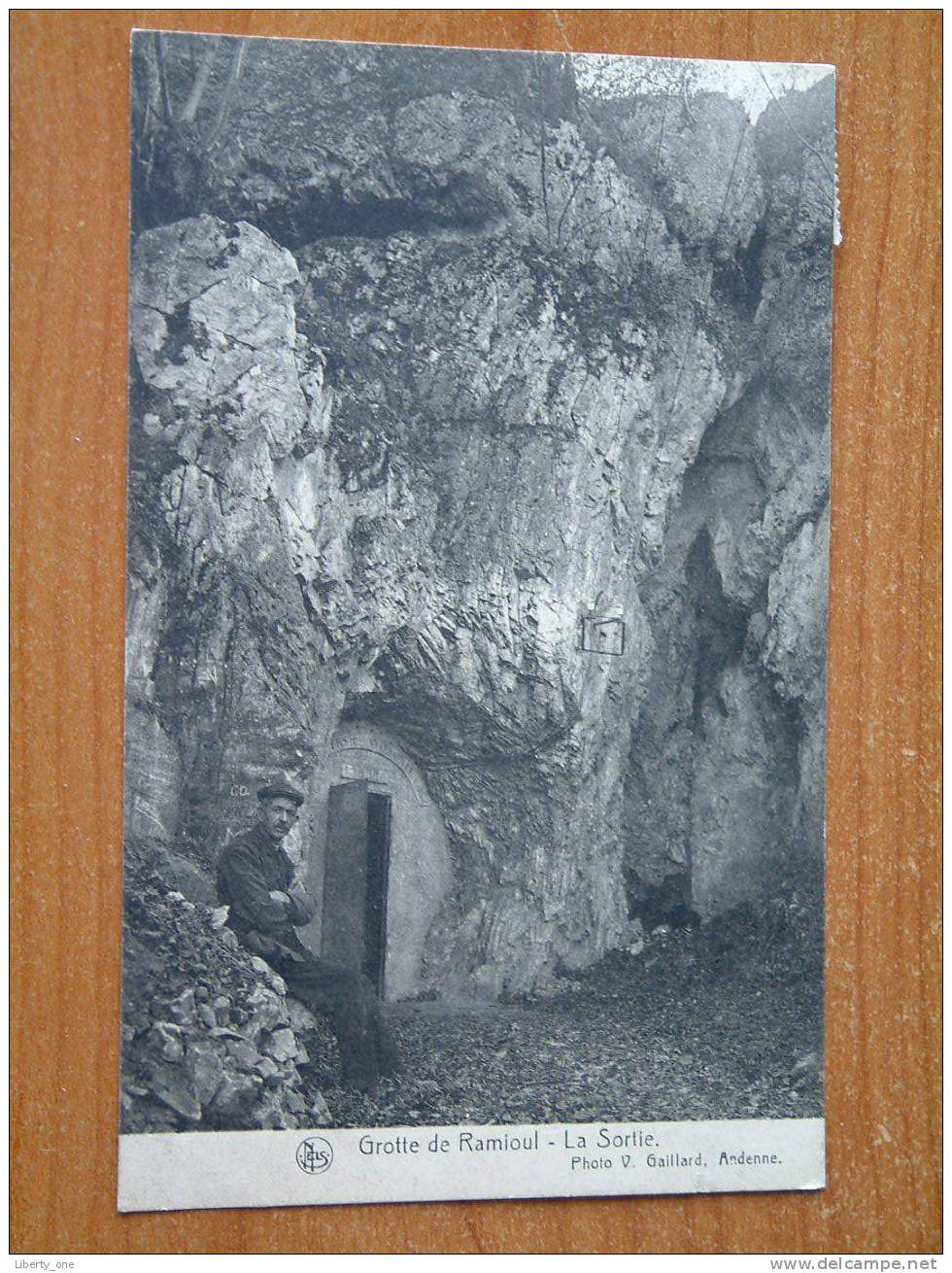 Grotte De RAMIOUL - La Sortie / Anno 1924 ( Zie Foto´s Voor Details ) !! - Flémalle