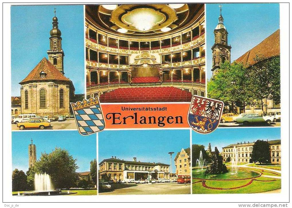 Deutschland - Erlangen - Cars - Autos - VW Käfer - Wappen - Erlangen