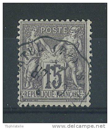 VEND BEAU N° 77 , CACHET CONVOYEURS STATION , ST - DENI - PRES - MARTEL ( 44 ) - 1876-1898 Sage (Tipo II)