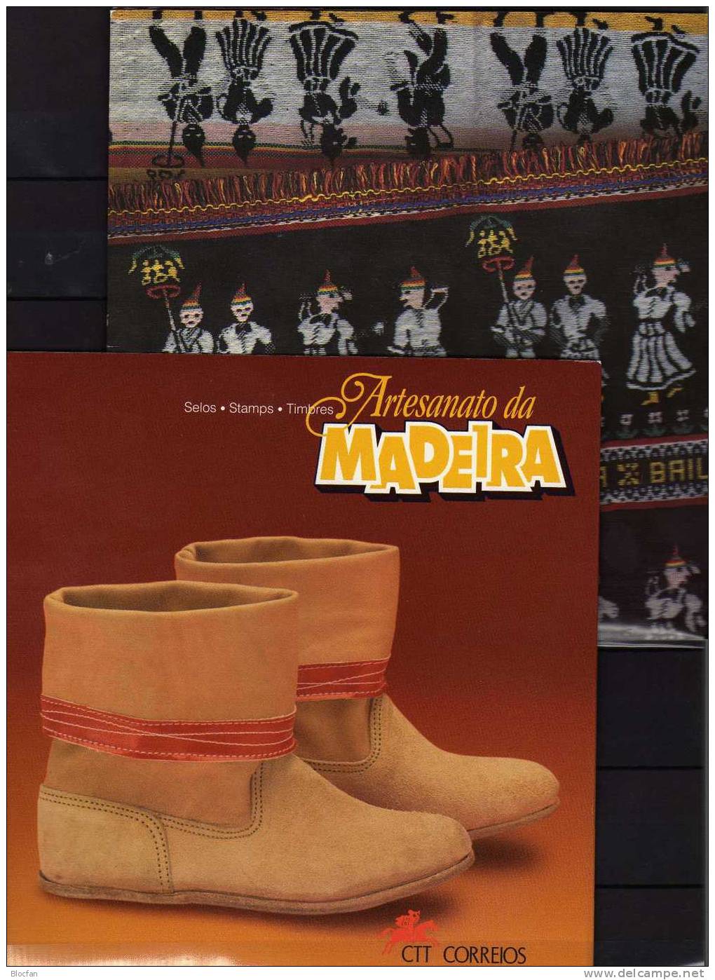 Art Of Madeira Portugal Booklet 1/1995 ** 22€ Truhe Stickerei Mütze Teppich Schuhe Korb-Flechterei Brot-Figur Vogelkäfig - Collezioni