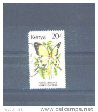 KENYA - 1988  Butterflies  20s FU (blunt Corner) - Kenia (1963-...)