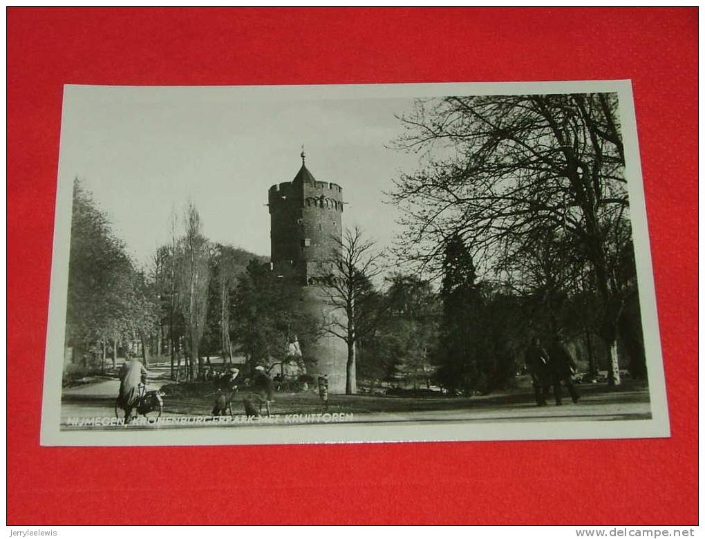 Nijmegen -  Kronenburgepark Met Kruittoren   - ( 2 Scans ) - Nijmegen