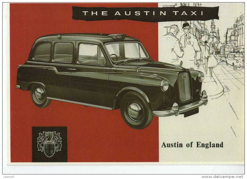 CPM     THE AUSTIN TAXI       TAXICAB        FX A MODEL - Taxis & Huurvoertuigen