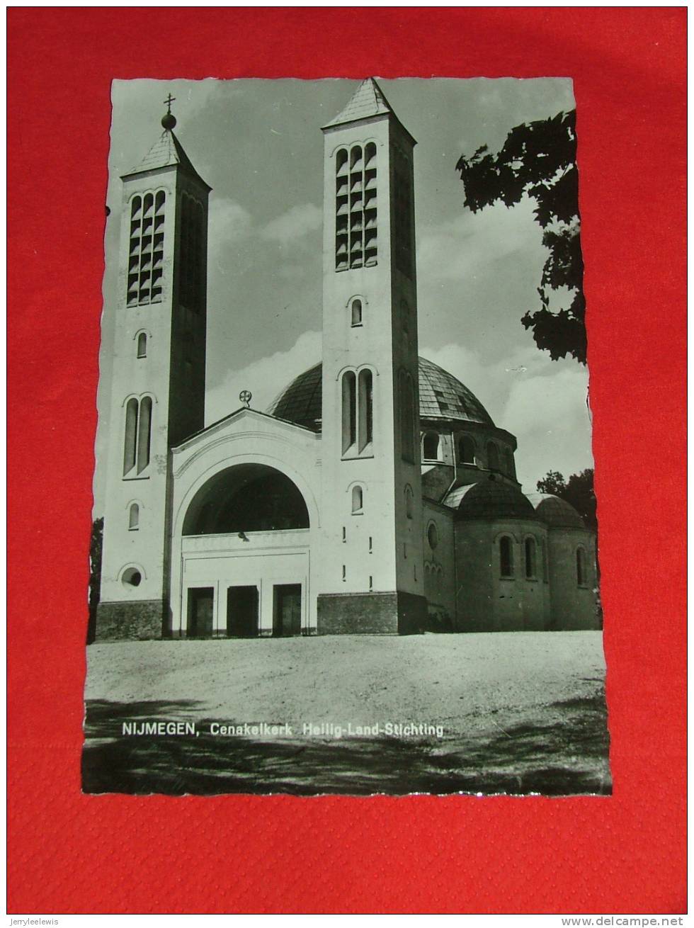 Nijmegen -  Cenakelkerk, Heilig-Land-Stichting   - ( 2 Scans ) - Nijmegen