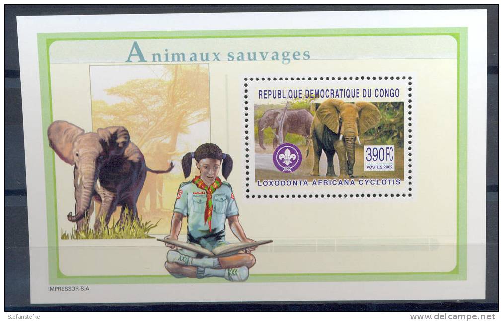 Congo  Republiek  Ocb Nr :  BL 254 ** MNH    (zie Scan) - Mint/hinged