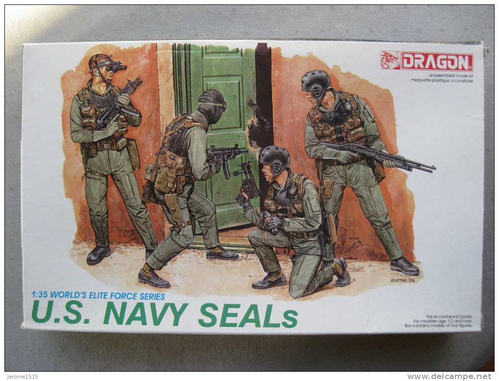 Maquette De Soldats US NAVY SEALS  1/35 & - Figurines