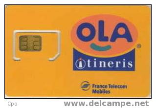 # Carte A Puce Gsm France Telecom Mobiles Ola II   - Tres Bon Etat - - Prepaid: Mobicartes