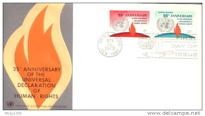 UN New York - FDC  (y332) - FDC