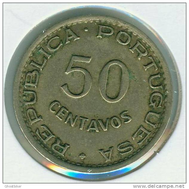 1950  50 Centavos UNC - Angola