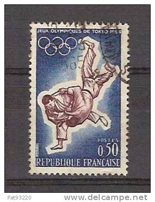 JUDO / J.O.  De TOKYO 1964 / FRANCE   N° 1428 Oblitéré  Cote 2006 = 0.50 €ur - Summer 1964: Tokyo