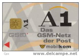 # Carte A Puce Gsm Autriche - Mobilkom 1   - Tres Bon Etat - - Oesterreich