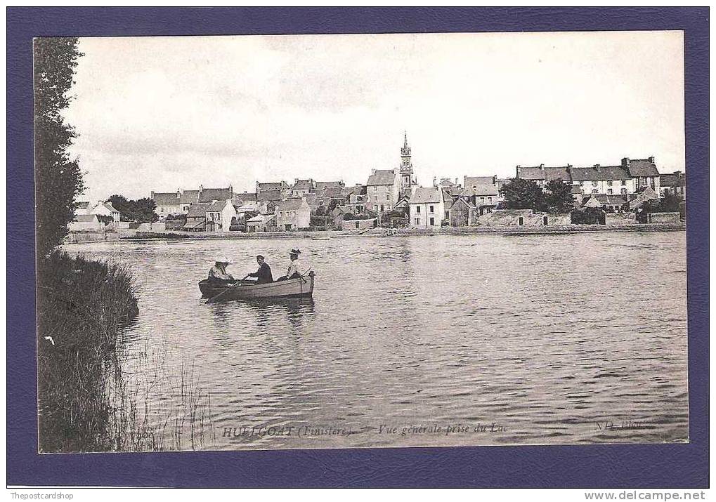 CPA 29 Huelgoat (Finistere) Vue Generale Prise Du Lac MORE FRANCE FOR SALE @1 EURO Or Less - Huelgoat