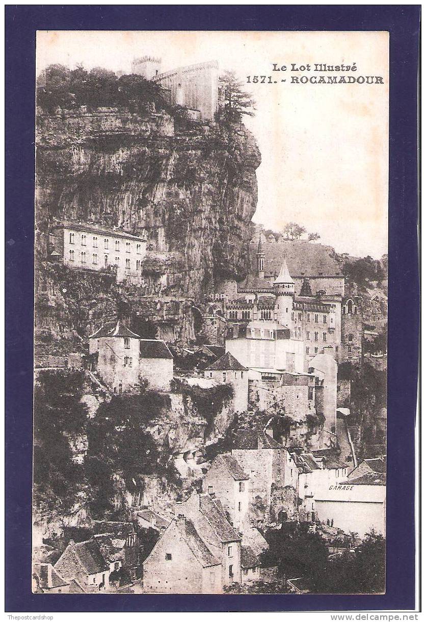 CPA 46 ROCAMADOUR LE LOT ILLUSTRE No1571 MORE ROCAMADOUR FOR SALE @1 EURO OR Less - Rocamadour