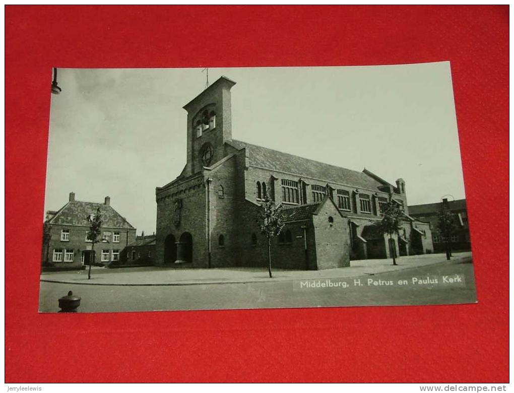 Middelburg  -   H. Petrus En Paulus Kerk   -  ( 2 Scans ) - Middelburg