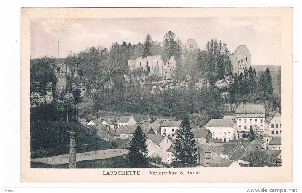 L802   LAROCHETTE : Verlorenkost & Ruines - Larochette