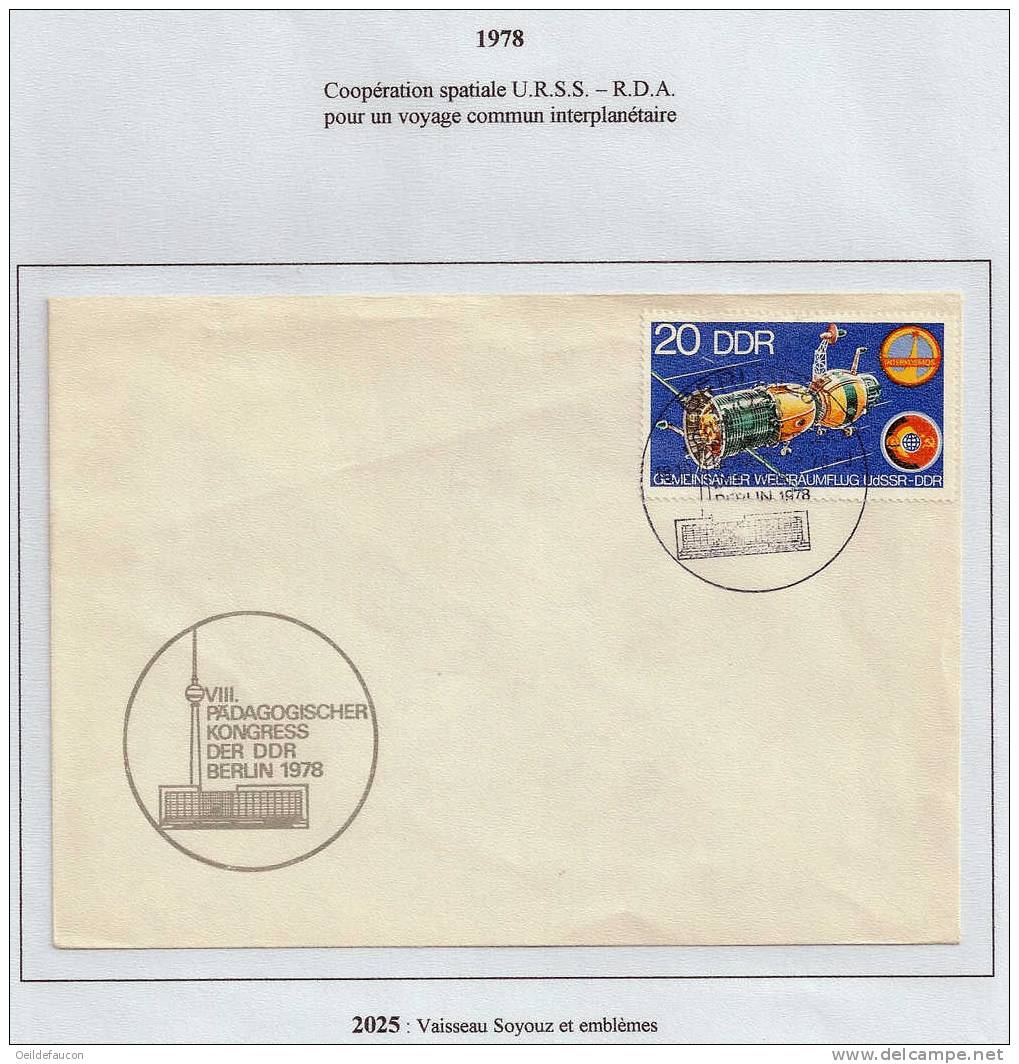 ALLEMAGNE  ORIENTALE - Lettre VIII Congrès Berlin 1978 - T. 2025 - Europa