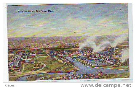 Postcard - Dearborn    (1319) - Dearborn