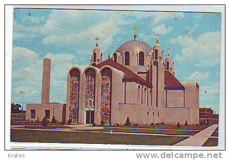 Postcard - St. Lazarus, Serbian Ortodox Church "Ravanica", Detroit  (1331) - Detroit