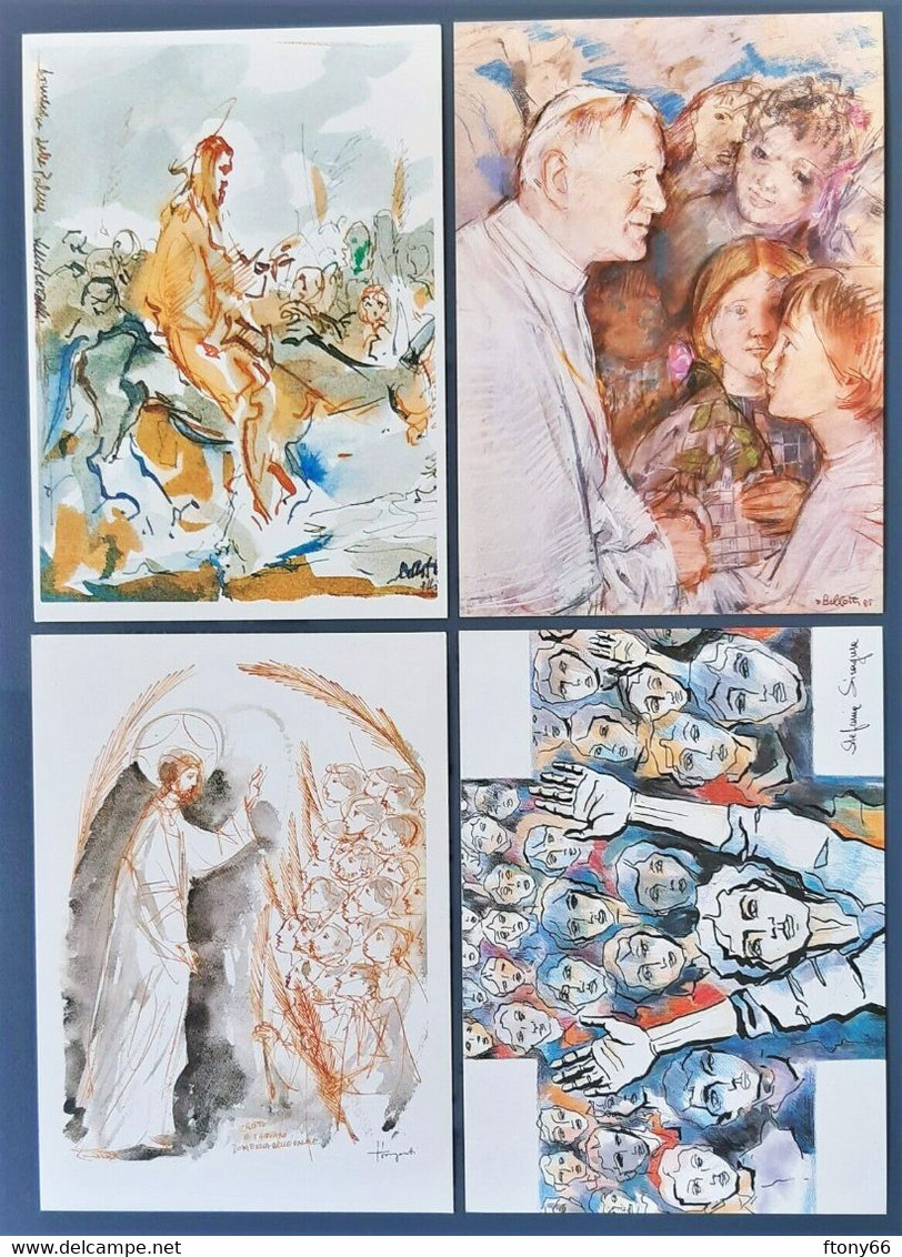 1985 Vaticano 4 Cartoline Postali  Lire 400 Anno Internazionale Della Gioventù - Nuove / New - Ganzsachen