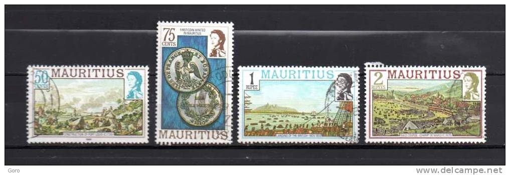 Mauricio   1978  .-  Y&T Nº     454 - 457 - 459 - 463 - Mauritius (1968-...)