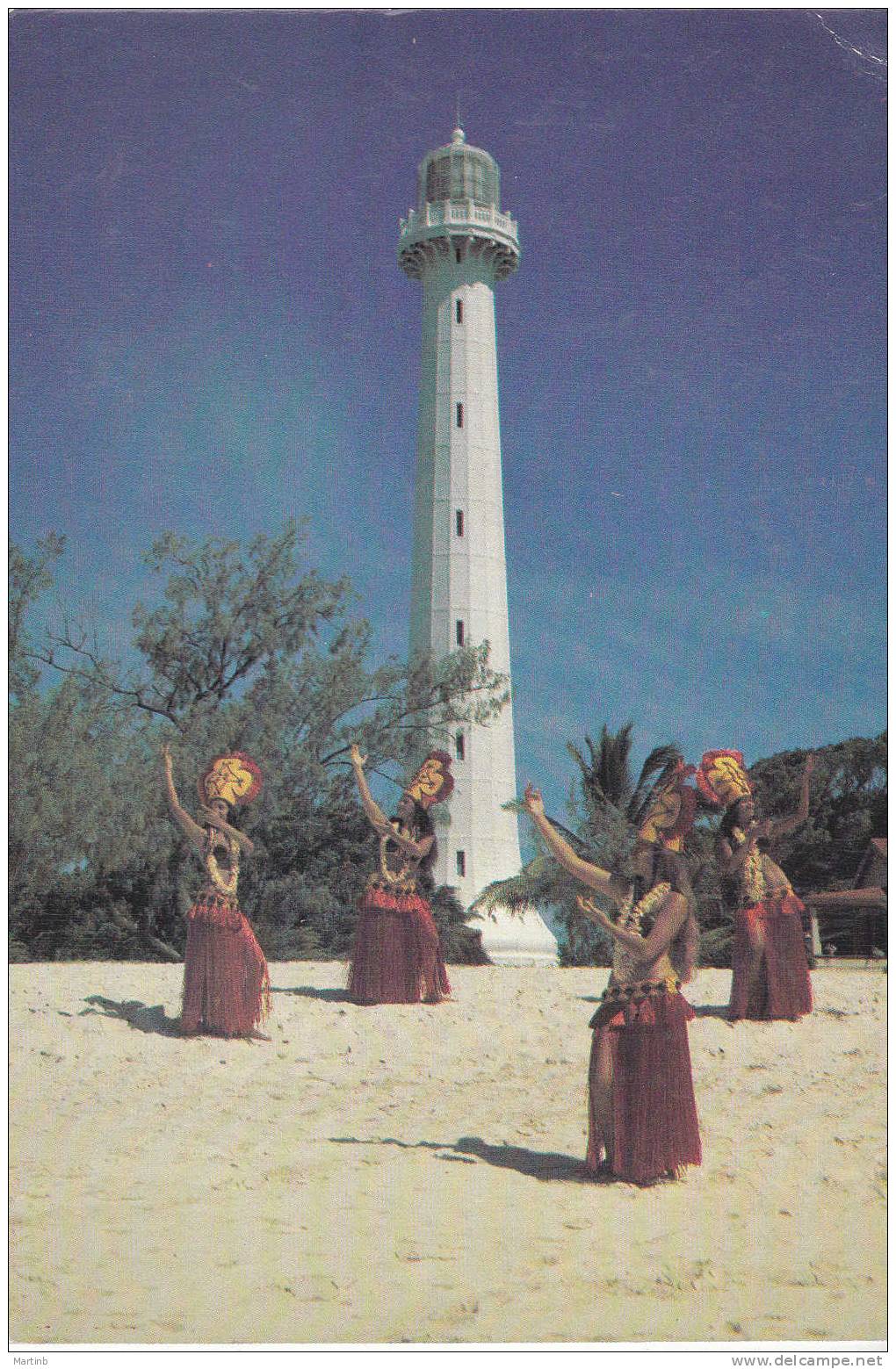 NOUVELLE CALEDONIE  Danse Folklorique Phare DAmédée - Nouvelle-Calédonie