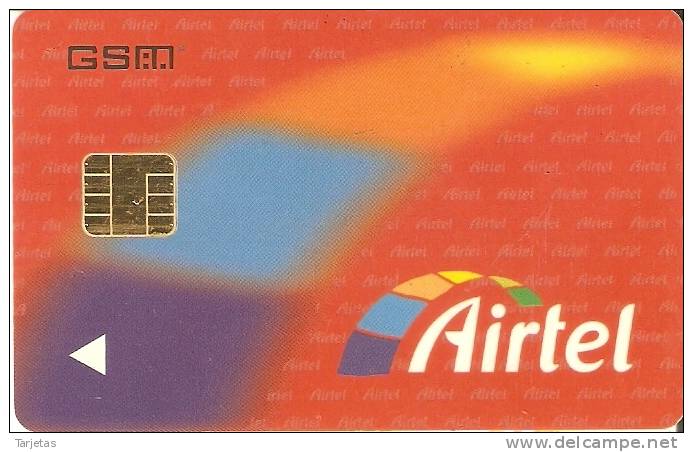 A-011 TARJETA GSM DE ESPAÑA DE AIRTEL - Airtel